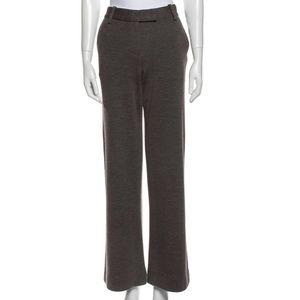 Tory Burch Wide Leg Brown Pants